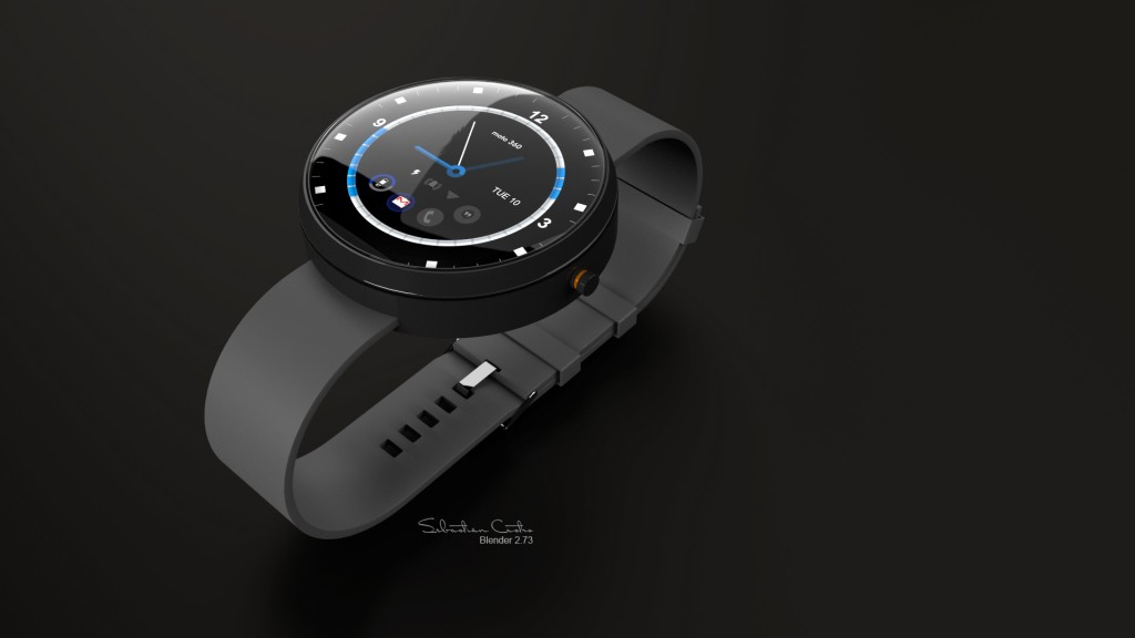 Simply Motorola 360 wristwatch concept. preview image 1
